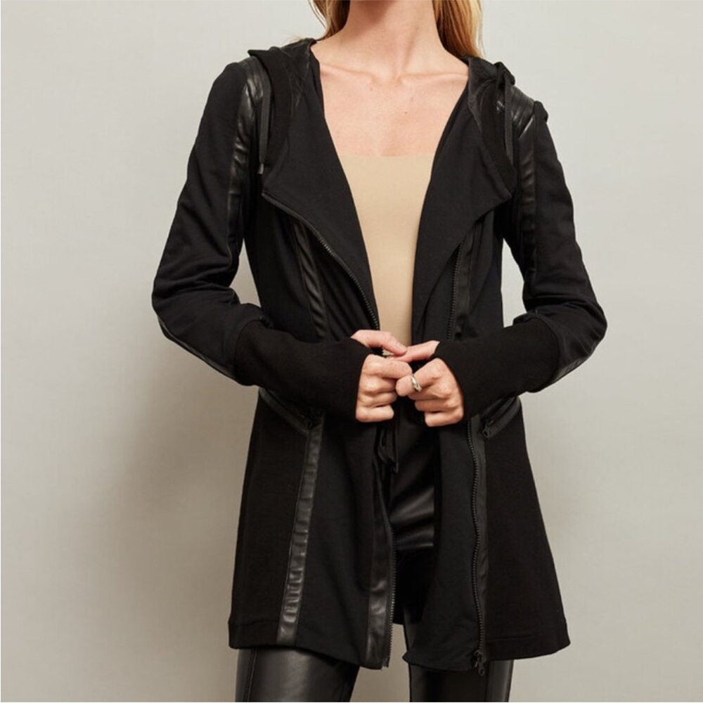 Blanc Noir Passenger Travel Jacket S NWT - Picture 2 of 13